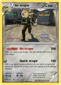 No scoper