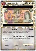 20 dollors EX