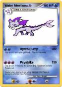 Water Mewtwo