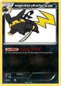 mega ninja pika