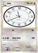 time