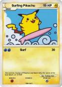Surfing Pikachu