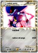 métal sonic