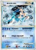 arceus eau