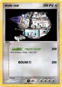 étoile noir