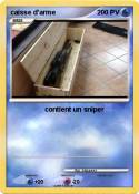 caisse d'arme