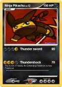 Ninja Pikachu