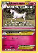 licorne perdu