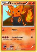 Pikachu calient