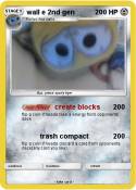 wall e 2nd gen