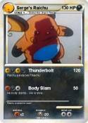 Serge's Raichu