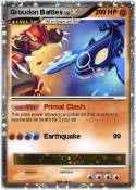 Groudon Battles