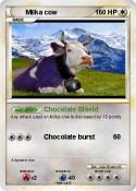 Milka cow