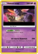 thanos snap
