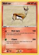 Wolf eye