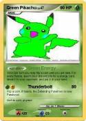 Green Pikachu