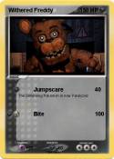 Withered Freddy