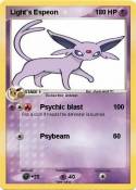 Light's Espeon