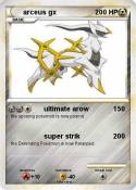 arceus gx