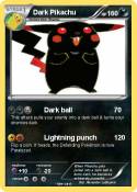 Dark Pikachu