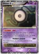 Unown S