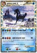 prince noir X