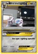fire and lighti