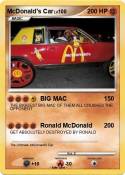 McDonald's Car