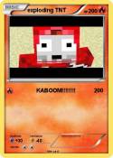 exploding TNT