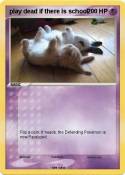 play dead if