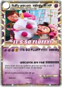 fluffy unicorn