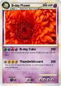 B-day Flower