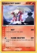 Lycanroc NOT