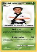 Black belt trai