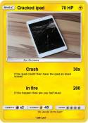 Cracked ipad