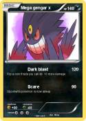 Mega gengar x