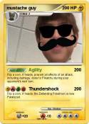 mustache guy