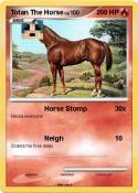 Totan The Horse
