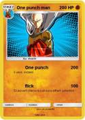 One punch man