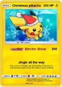 Christmas pikac