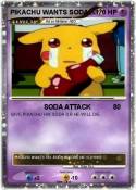 PIKACHU WANTS