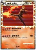 sanji en feu