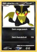 dark pikachu