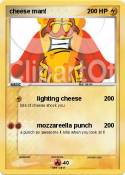 cheese man!