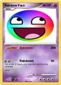 Rainbow Face