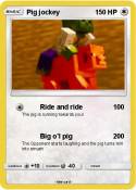 Pig jockey
