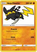 Ninja Pikachu