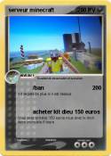 serveur minecra