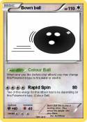 Bown ball