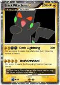 Black Pikachu